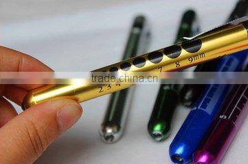 Medical Pen Light With Pen Mini Metal Pen Light