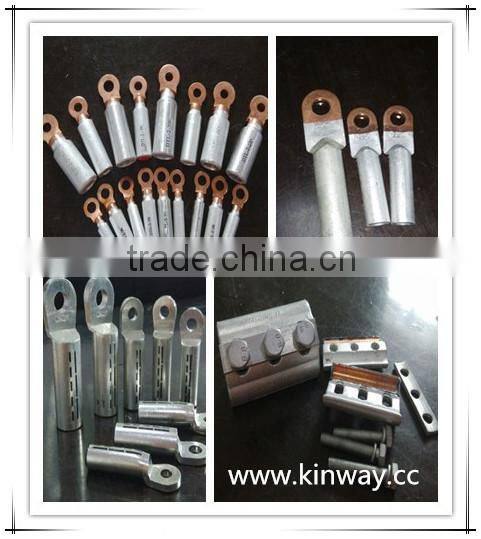 Aluminium Copper biametallic wire clamp,bi metal connector ,AL16-70 CU6-50