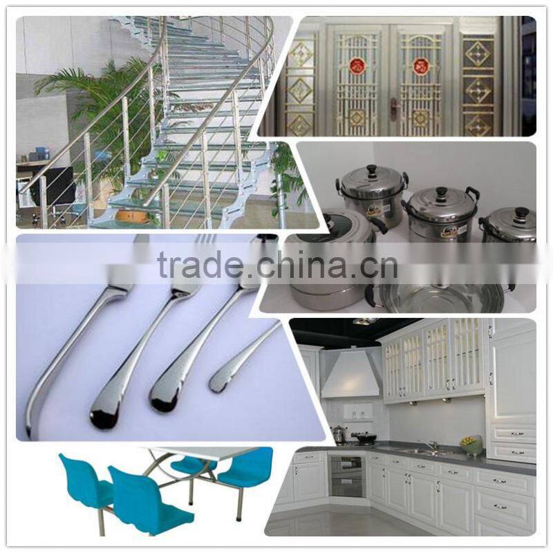 2b finish 304 stainless steel plate used for kitchen sink