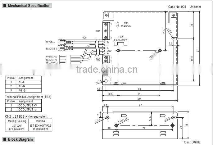 Mean Well 35w 24v switching power supply/35W Single Output Switching Power Supply/power supply 24v