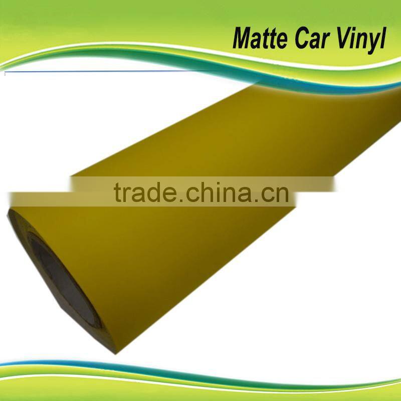 China Car Vinyl Wrap Supplies / Matte Auto Wrap Vinyl