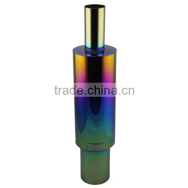 hot selling sports car colorful exhaust muffler pipe made in china
