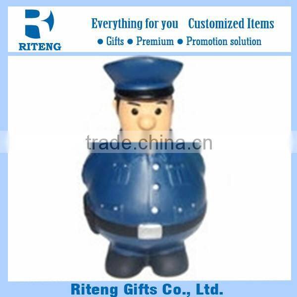 PU Funny Workman Shaped Free Stress Toy