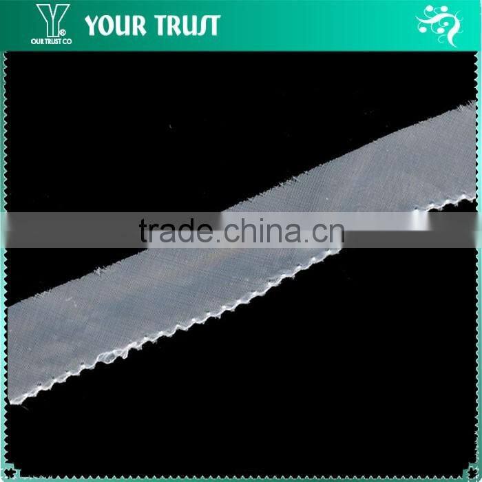 Width 1.2 Centimeter Black Silver Metallic Nylon Braid Trimming