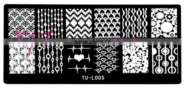 New TU-L series nail art stamping plate,China cheap price nail art stamping plate