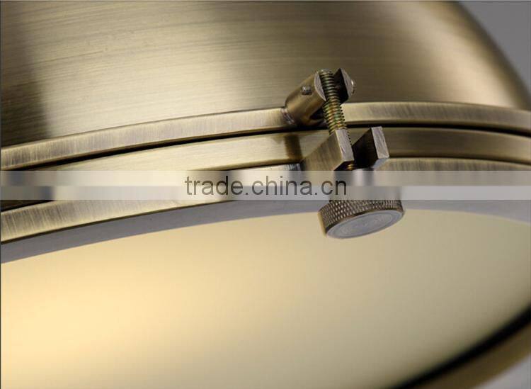 Roberts Loft Indusctrial pendant Light Chrome/Brass/Black Color Iron Pendant Lights