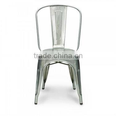 Metal industrial armrest Chair