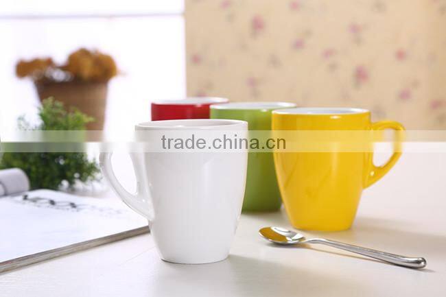 colorful ceramic coffee cup for promotional