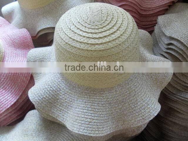 Practical Best Choice lady rivet band straw cap