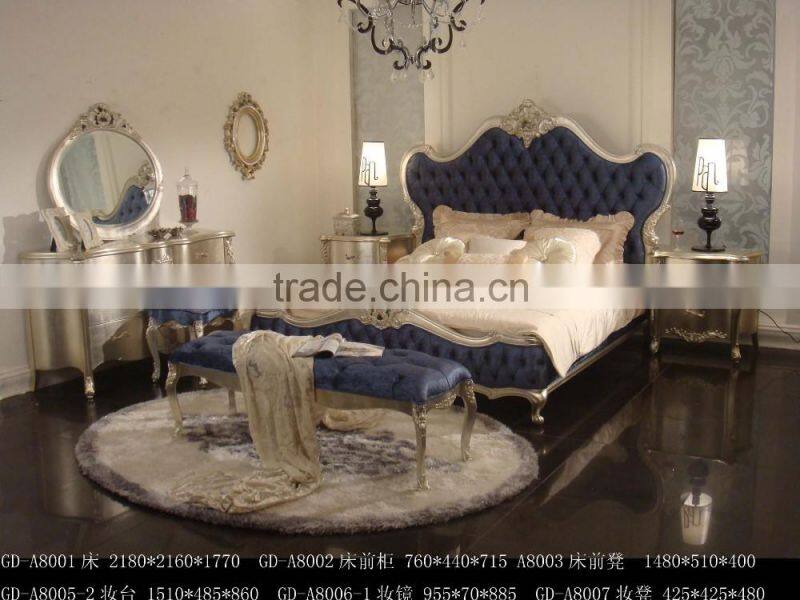 wood home furniture fancy bedroom set