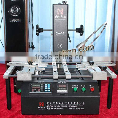 Dinghua Low cost Mini Type Hot Air Infrared bga rework station for tablet repair DH-A01
