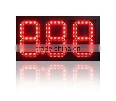 48 inches 12" 8.889 Green LED gas price signs digital for Gas Station