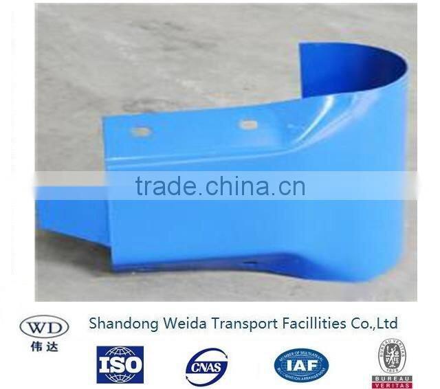 Galvanized Bullnose end Terminal for highway guardrail