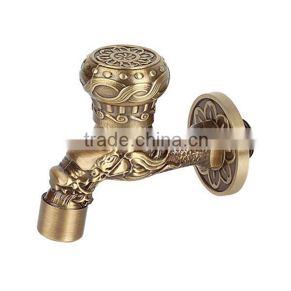 XINHANGMU YUHUAN classic water faucet for bathroom wall mount brass faucet brass bibcock