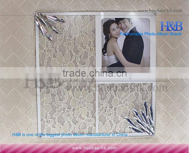 H&B fancy 50th wedding anniversary photo album