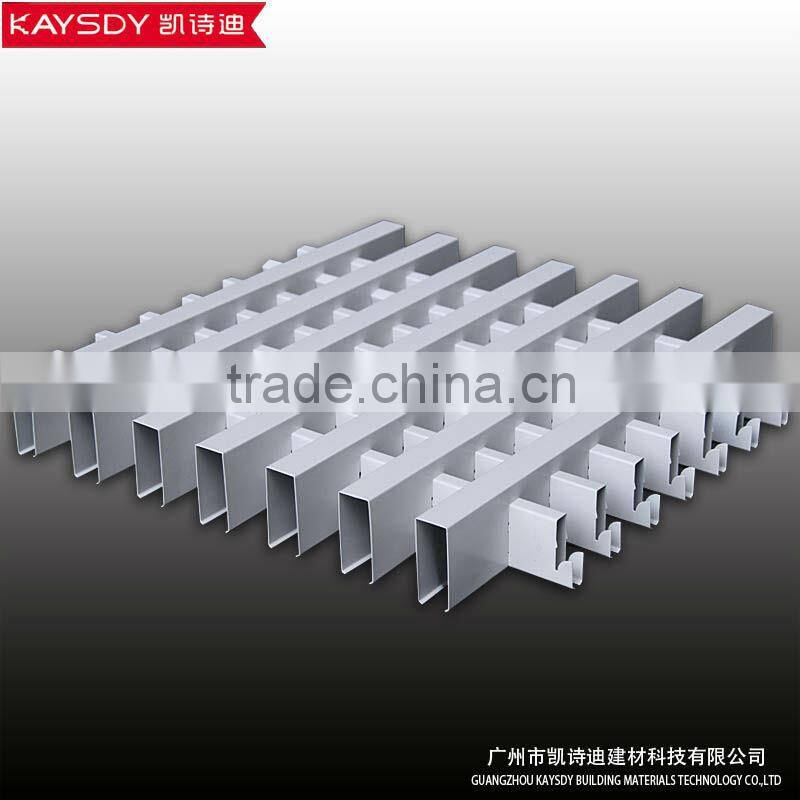 metal ceiling design,open metal grid aluminum suspended ceiling