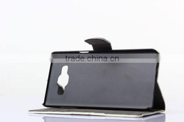 PU leather case for samsung galaxy A5,tower painting case for samsung galaxy A5,stand case for samsung