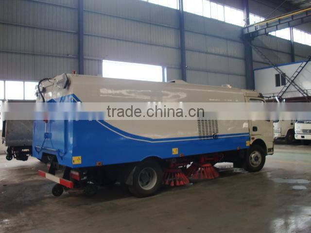 Factory sale cheap price customized good quality 4x2 dongfeng 5m3 5cbm road sweeping vehicle