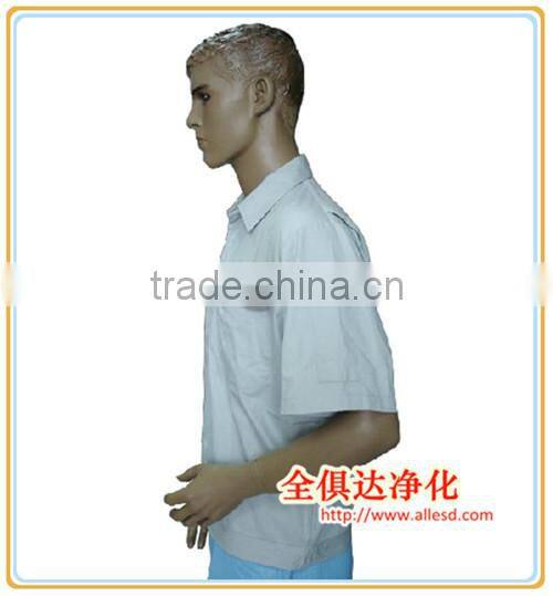 35% cotton and 65% polyester Short Sleeve ESD Jacket
