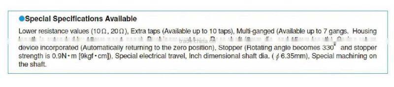 Good Quality made in China precision potentiometer CP50-1