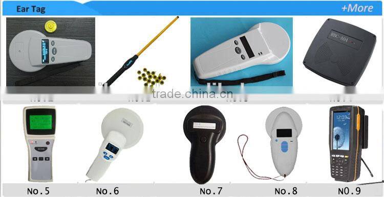 134.2kHz Portable Handheld RFID Reader for Livestock Management