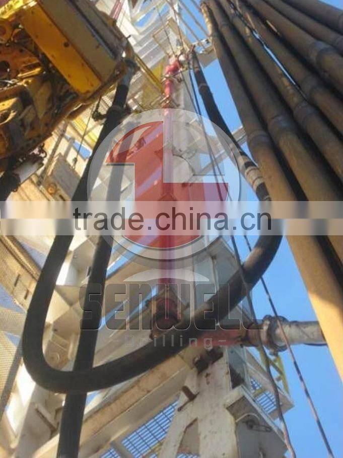 Well control system drilling rotary hose