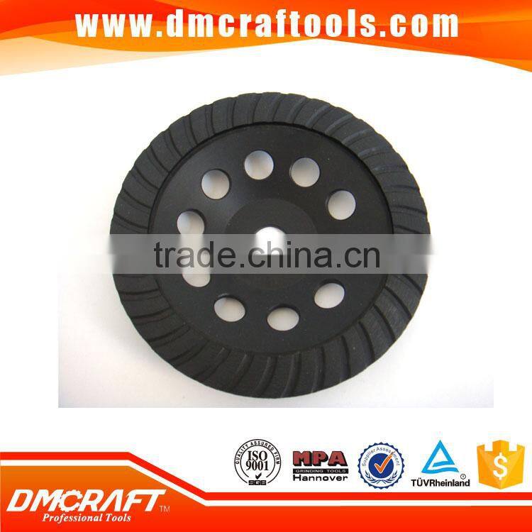 Turbo Row Diamond Grinding cup Wheel