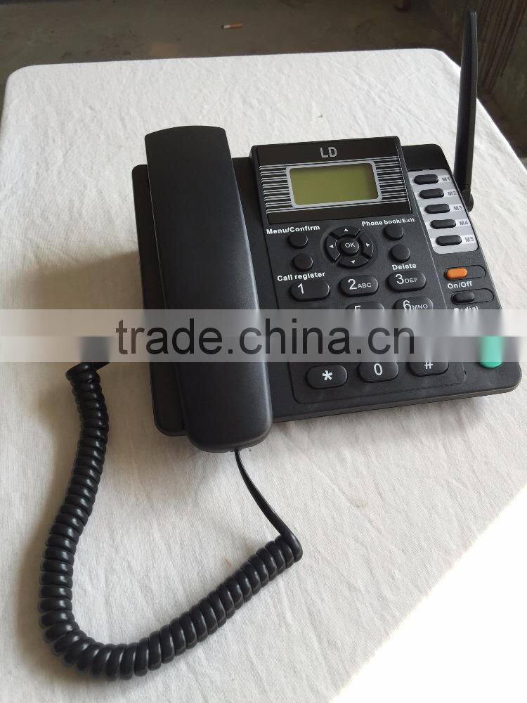 2016 big button telephone GSM Fixed Wireless Phone gsm fixed Cordless Telephone
