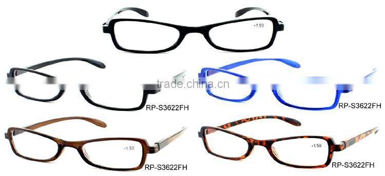 RP-S3622 New design popular shape custom logo reading glasses
