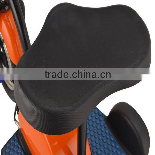 2015 foldable one front 16inch wheel, 2 back 8 inch wheel, three wheel electric scooter