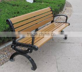 cast iron park bench