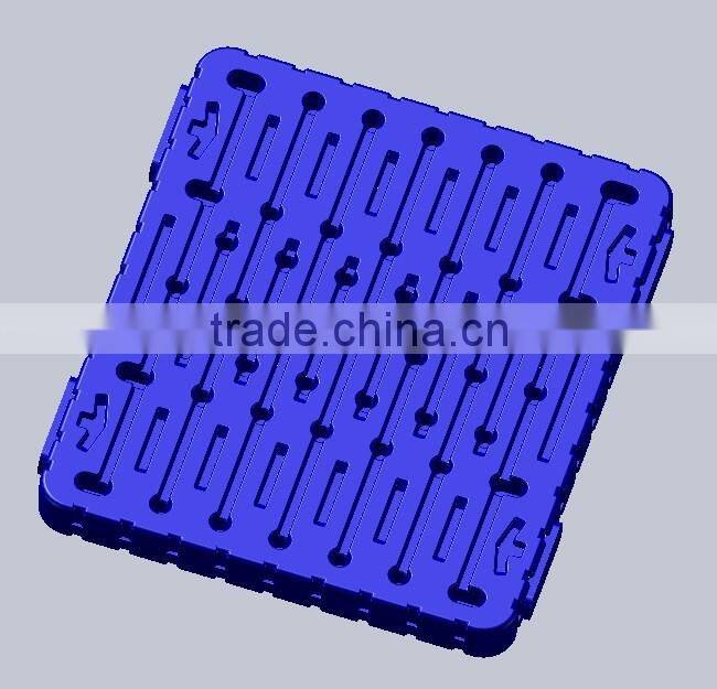Nine feet blow pallet mould