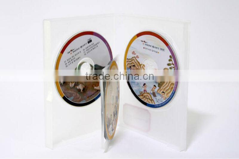 movice cd/dvd replication with digipack package