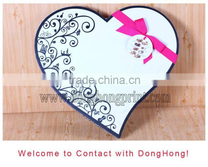 Chocolate wedding sweet brownie packaging box