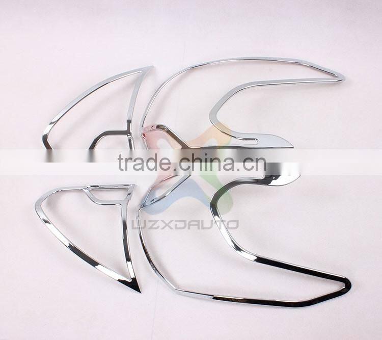 SET CHROME REAR TAIL LIGHT LAMP COVER TAIL LAMP COVER FOR PEUGEOT PG 2008