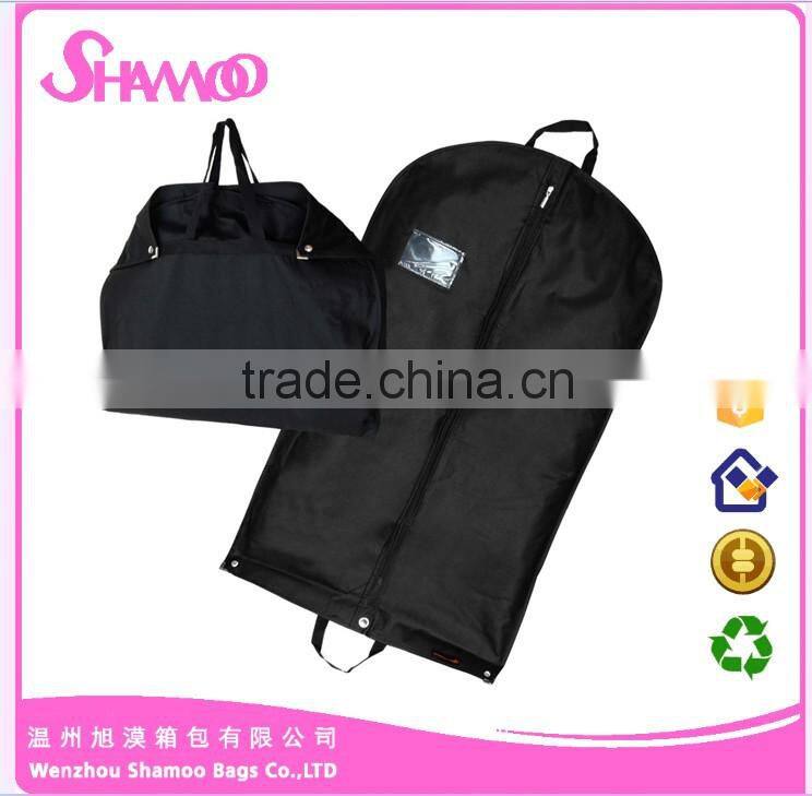 OEM manufacturer foldable reusable fabric wedding dress cover bag