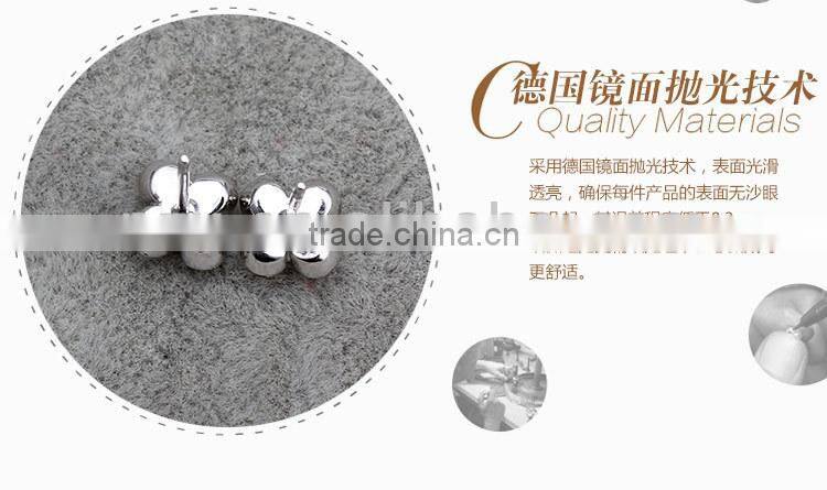 925 Sliver stud earrings snowflake Y20115