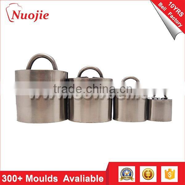 2016 new design small cowbell with cow print and logo