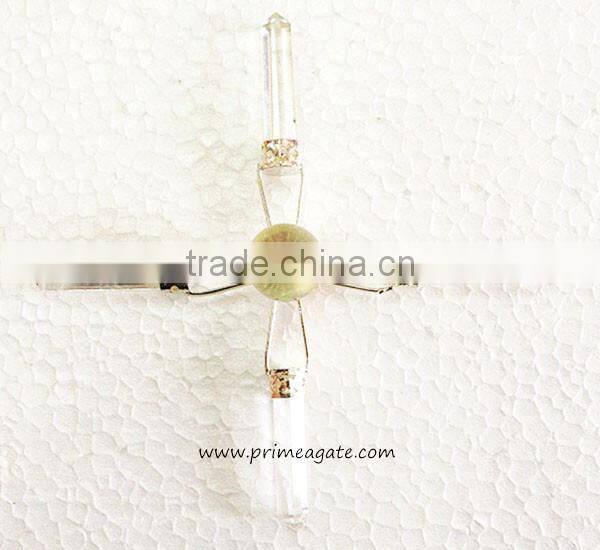 Crystal Quartz 4Points Energy Generator : Handmade Energy Generator Tools