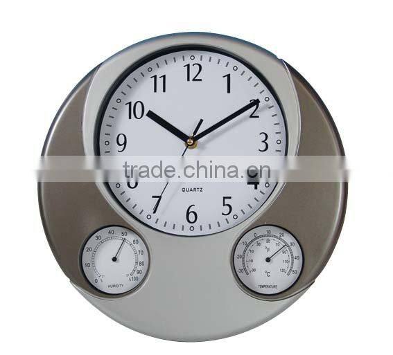 Plastic Weather Station Clock YZ-7947B