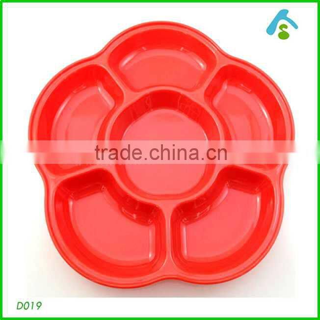 high quality colorful melamine fruit basket,salad plate