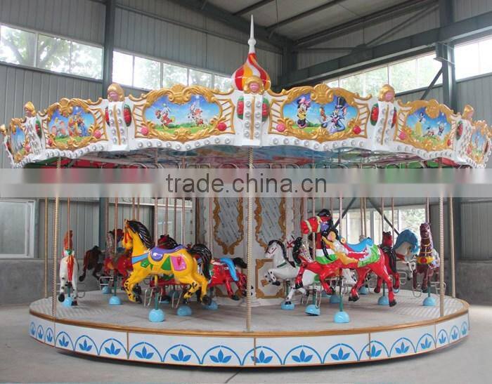 Kids Entertainment Machine Mall Carousel Ride Used Merry Go Rounds Price