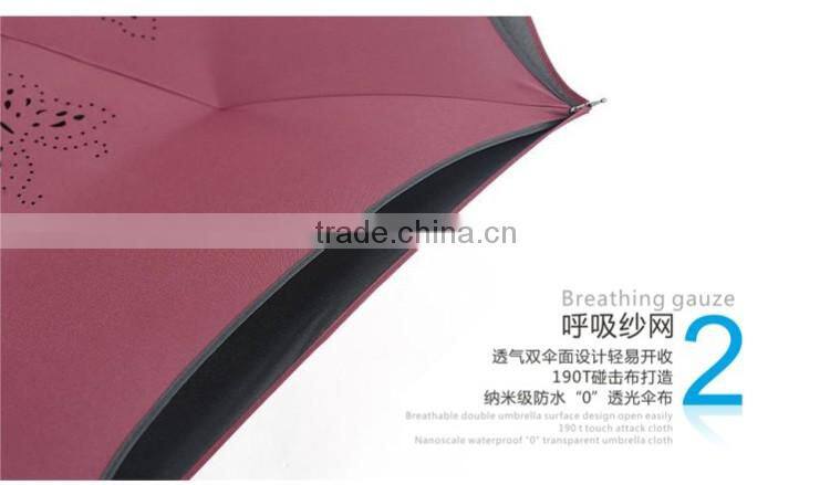 inverted umbrella, double layer inverted umbrella, custom photo umbrella