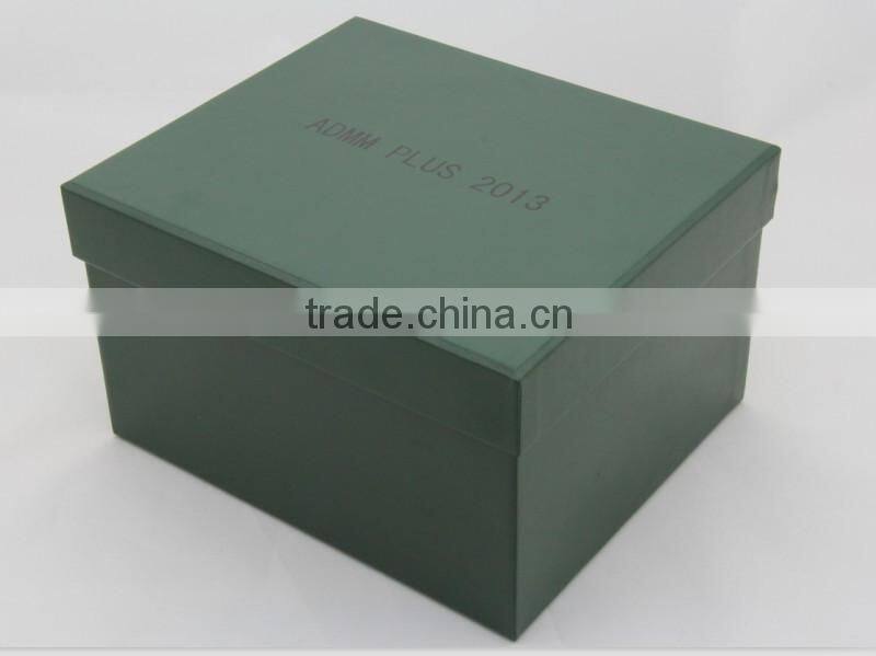 Handmade Custom made paper box packaging with sponge insert