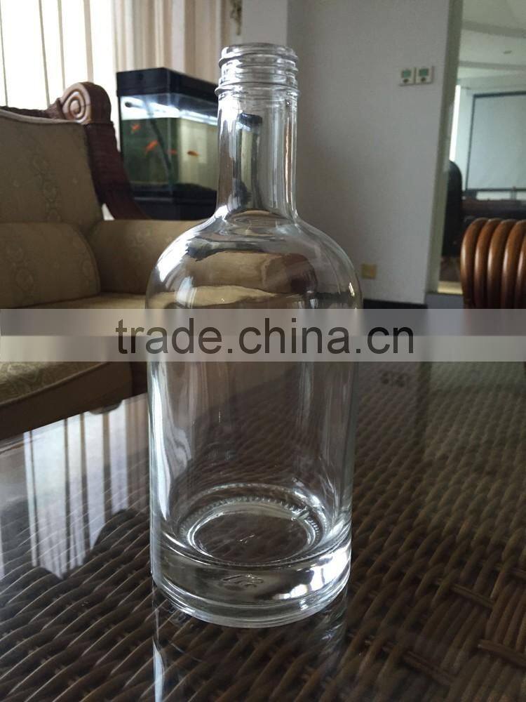 Customized 750ml glass wine bottle, wine bottle 25oz