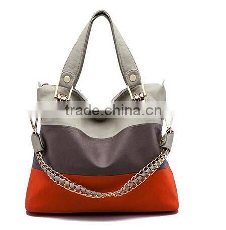 Ladis fashion bags leather shoulder bag from Guangdong manufacturer