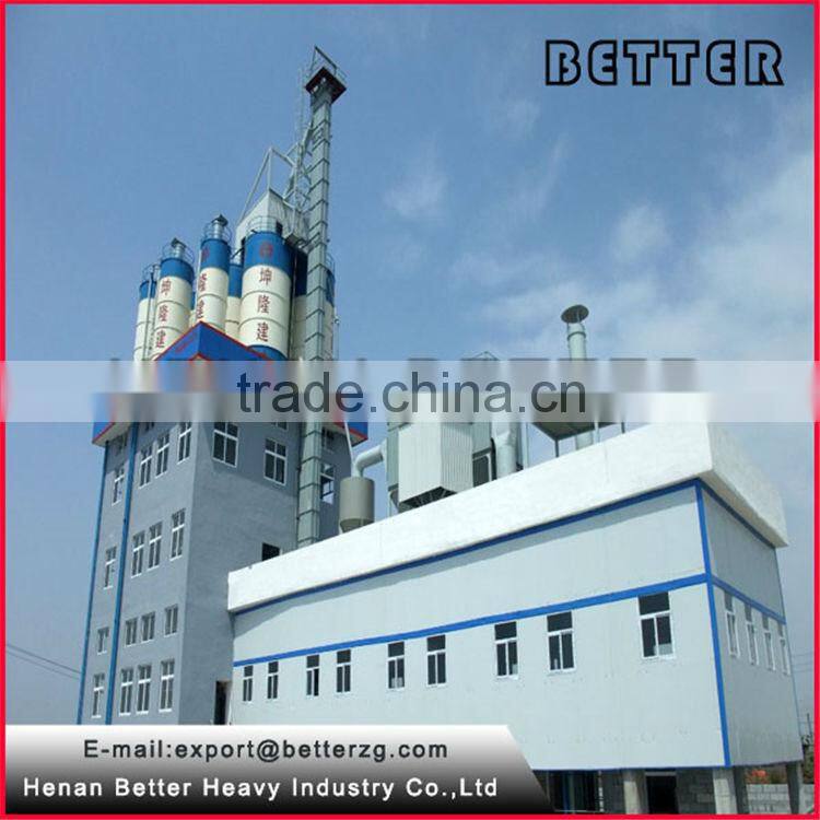 Better dry mortar mixing plant
