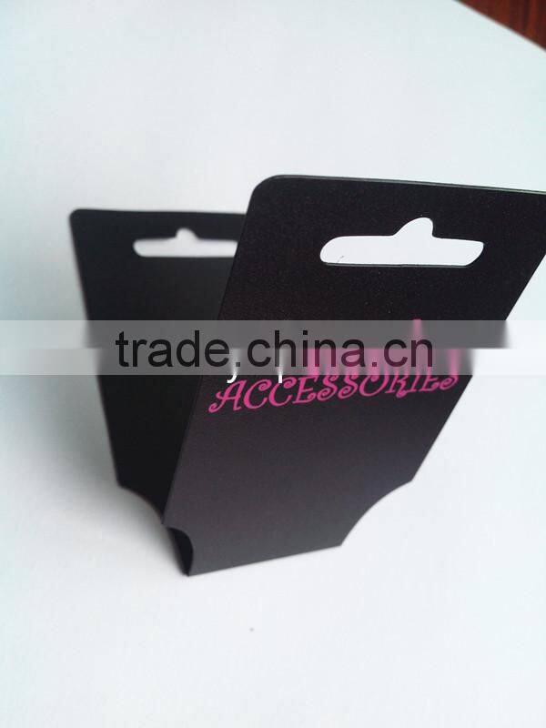 pink logo custom printed jewelry hang tags for earrings necklace bracelet