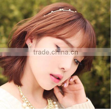 SCI152 rose flower sterling sliver earring 2016