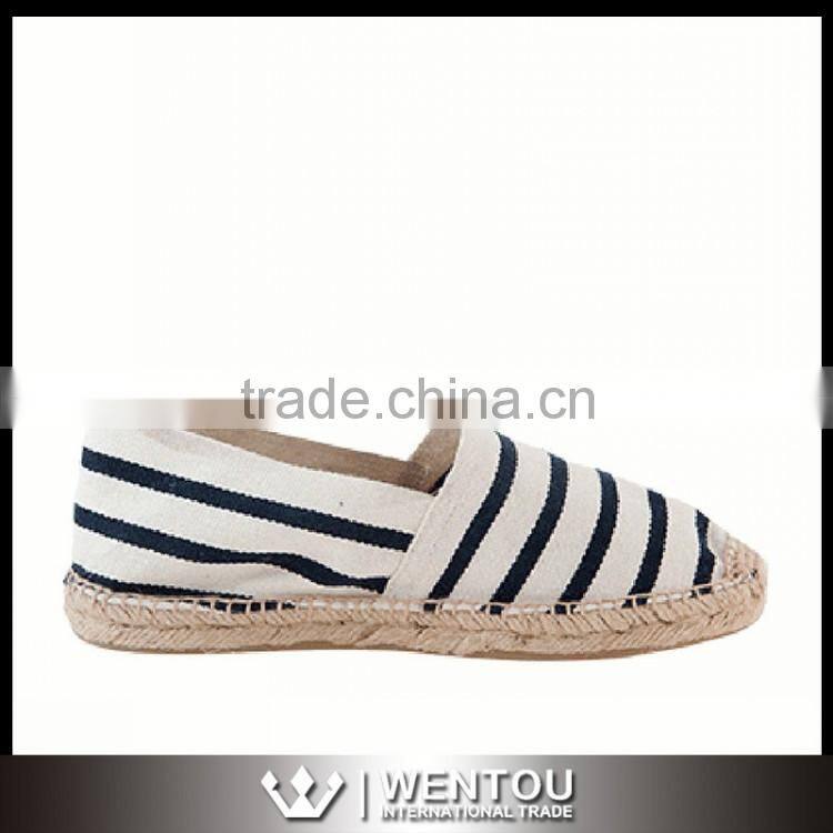 Women Stripe Sandals Espadrilles